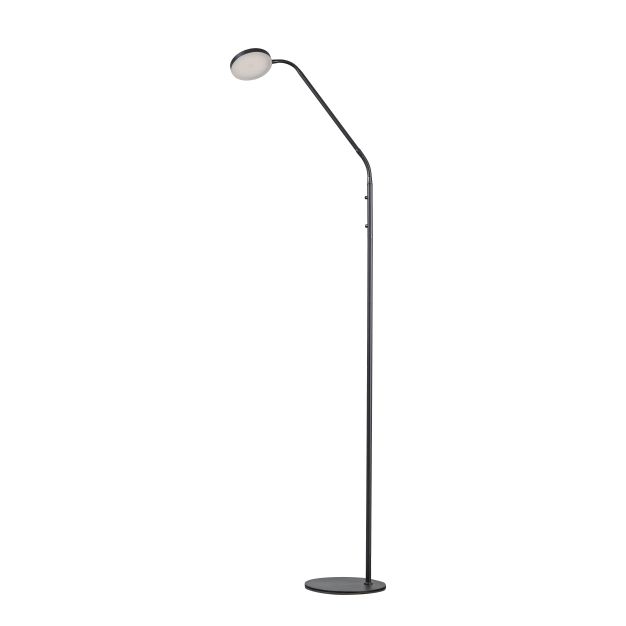 ETH Duuk – lampadaire – Ø 23 x 166 cm – LED 8W dim to warm inclus – noir