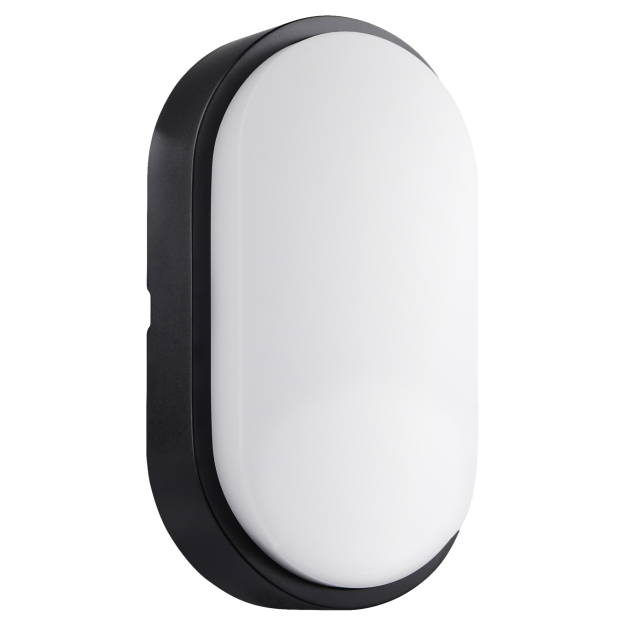 Century Italia Oasi CCT - lampe murale/plafonnier - 12 x 6,3 x 21,2 cm - 14W LED inclus - IP65 - noir
