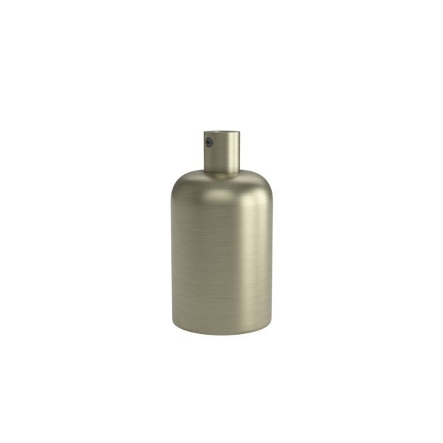 Calex - Ampoule E27 avec support de câble cylindrique - Ø 4,2 x 6,3 cm - bronze