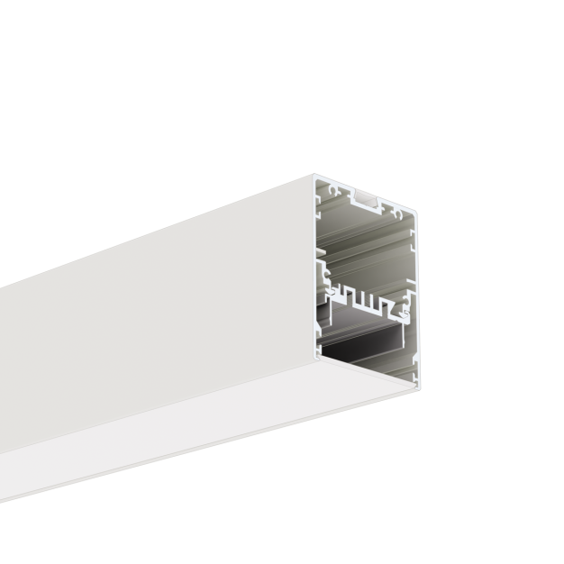 Klus Mod-50 - profilé LED - 5,6 x 7 cm - blanc