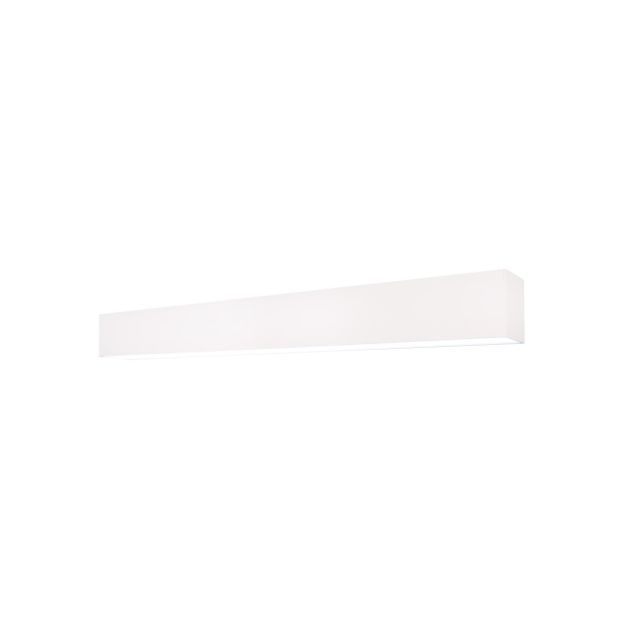 Roi Du Luminaire Linear - plafonnier - 57 x 6,5 x 5 cm - 18W LED inclus - blanc - couleur de lumière blanche