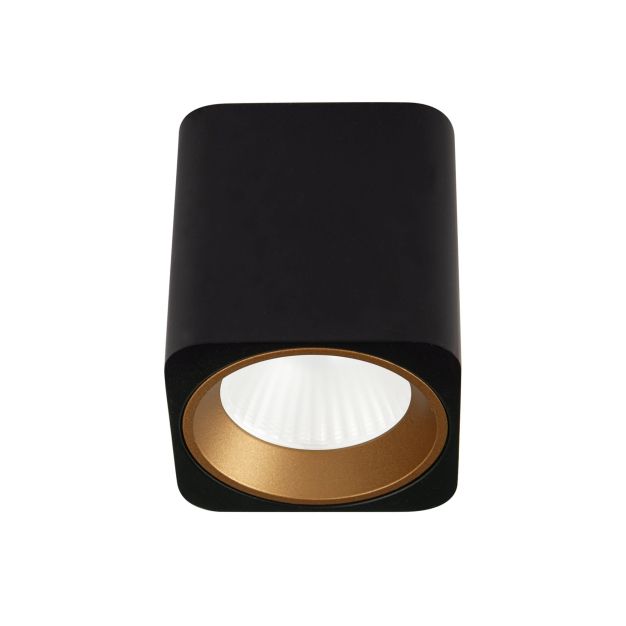 Maxlight Tub - plafonnier - 6 x 6 x 6,5 cm - 7W LED inclus - noir