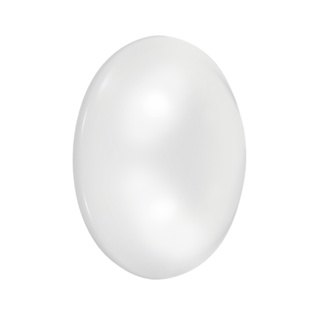Century Italia Blanca Perla - lampe de plafond - Ø 37,5 x 10 cm - 32W LED inclus - blanc