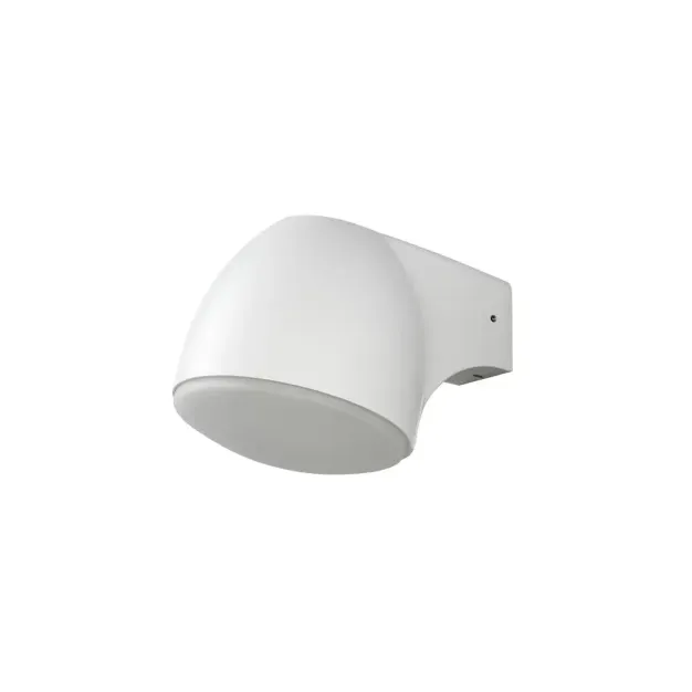 Konstsmide Perugia – applique murale extérieure – 13 x 18 x 13 cm –  4W LED inclus – IP44 – blanc