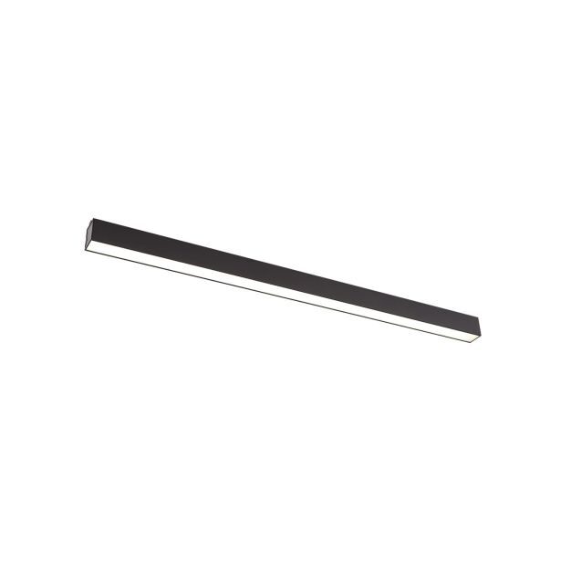 Maxlight Linear - plafonnier - 113,5 x 5 x 6,5 cm - 36W LED dimmable inclus - noir