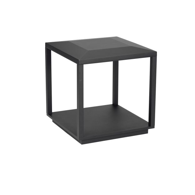 Nova Luce Prive - lampe de jardin - 35 x 36 x 35 cm - 15W LED inclus - IP65 - noir sablé