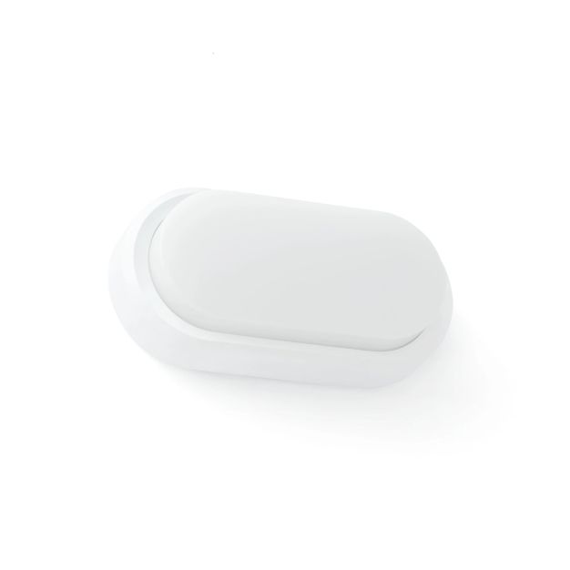 Faro Fred - applique murale - 20 x 5,4 x 10 cm - 7W LED inclus - IP65 - blanc mat
