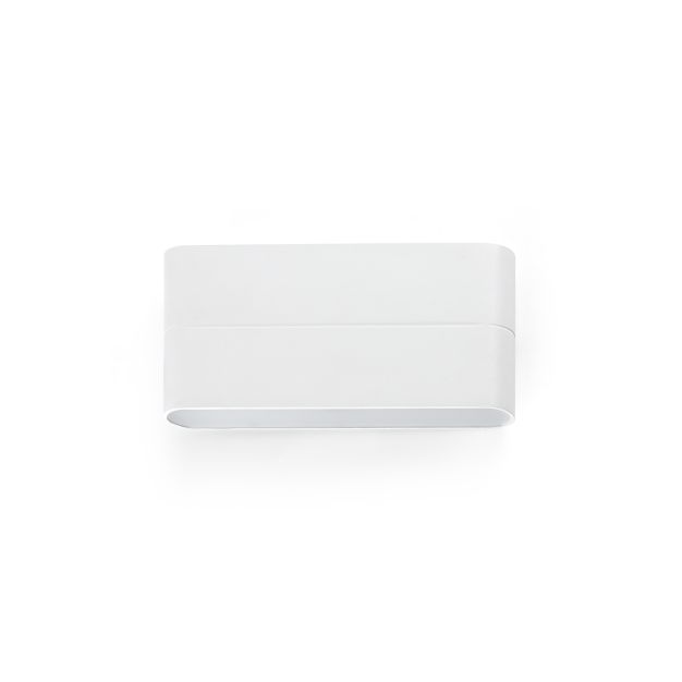 Faro Aday - applique murale - 17,5 x 2,2 x 9 cm - 6W LED inclus - IP54 - blanc mat