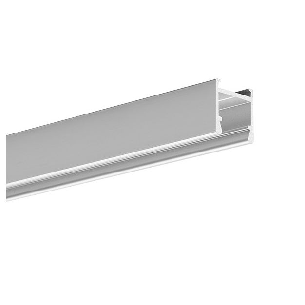 KLUS PDS-H - Profilé LED - 1,6 x 1,6 cm - argent anodisé