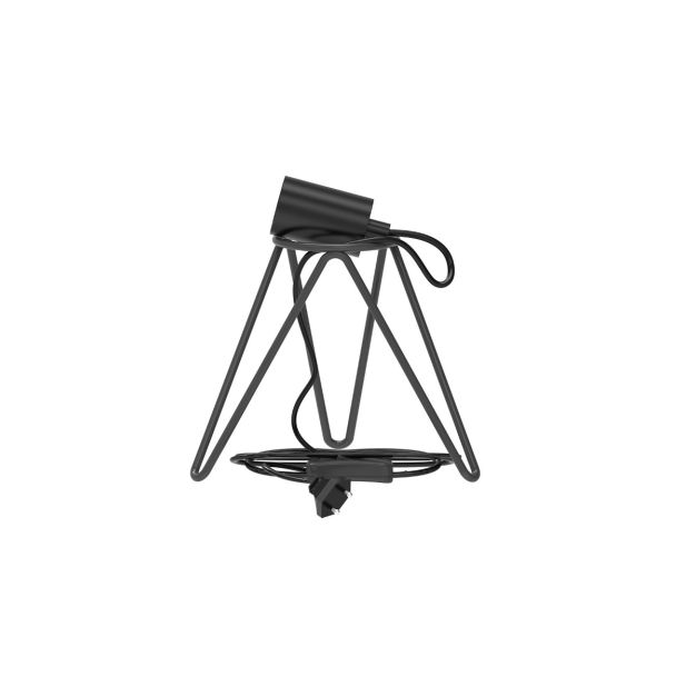Calex Tripod - lampe à poser - Ø 21 x 16,5 cm - noir