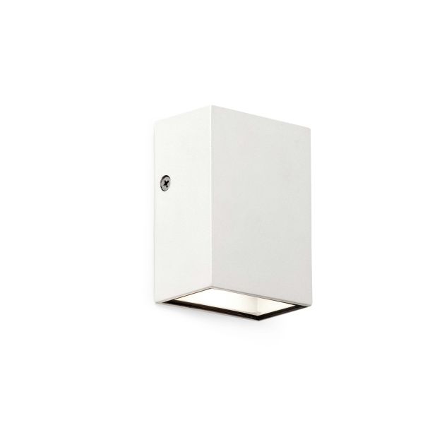 Faro Canon - applique murale - 6 x 4 x 8,5 cm - 4W LED inclus - IP44 - blanc givré