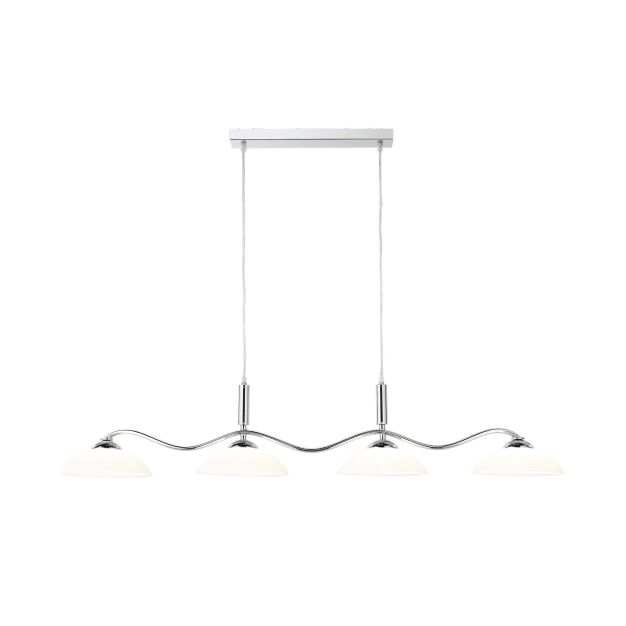 Searchlight LED Bar Lights - lampe suspendue - 110 x 20 x 130 cm - chrome