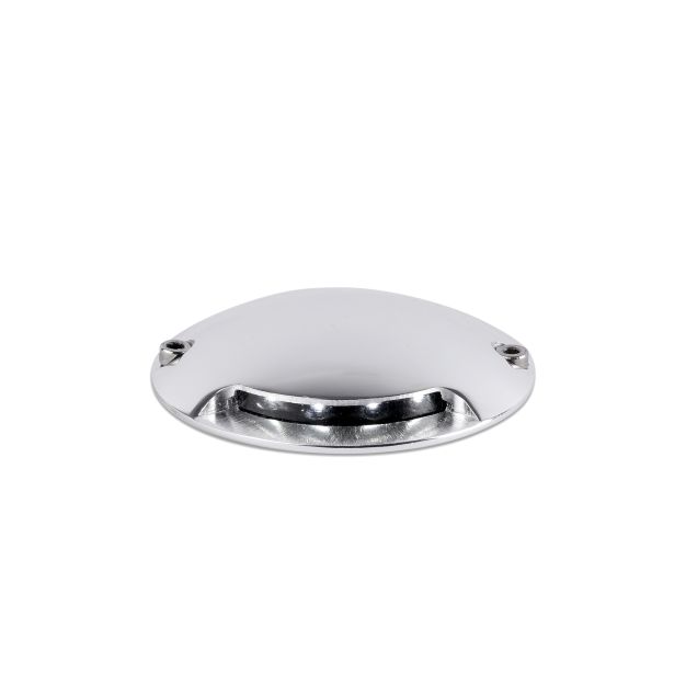 Faro Keenan - applique murale - Ø 7 x 1,5 cm - 0,5W LED inclus - IP67 - nickel