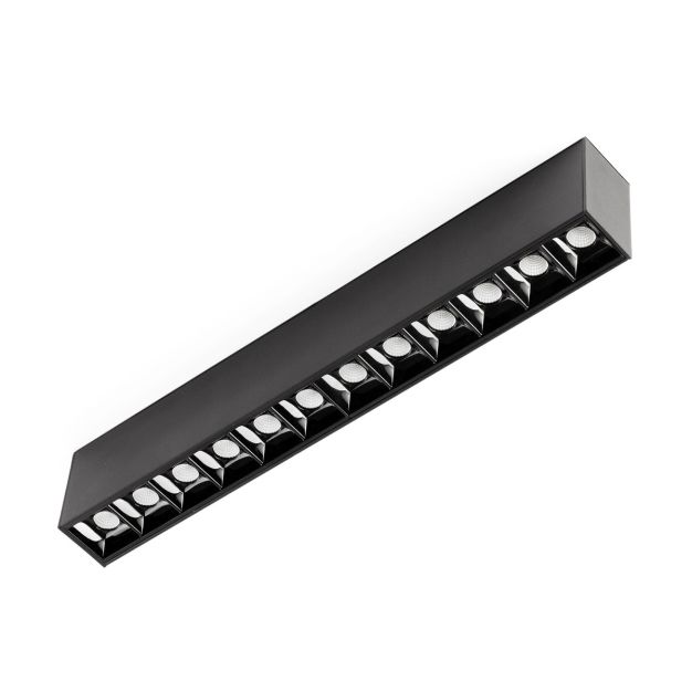 Faro Neso Point-12 - luminaire pour rail magnétique - 32 x 1,3 x 2,2 cm - 16W - noir