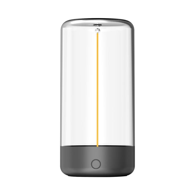 Zuma Line Esterno - lampe de table rechargeable - Ø7 x 14,5 cm - 0,5W LED inclus - 3 stepdim - IP54 - noir