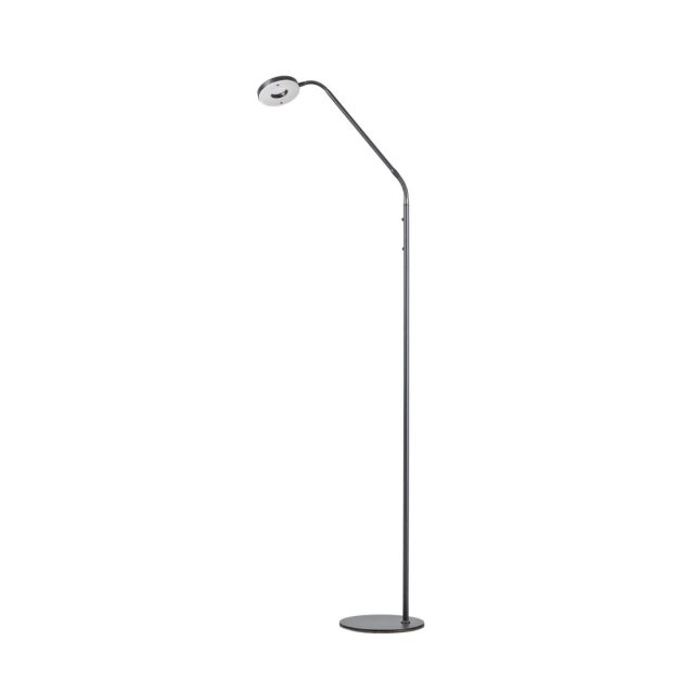ETH Erik - lampadaire - 166 cm - 8W LED inclus - noir