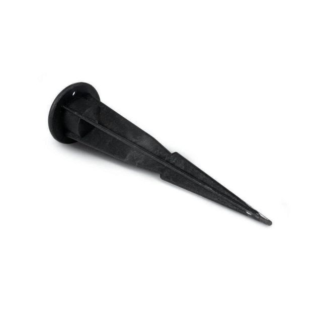 ONE Light Accessories - pointe en plastique pour spots de jardin - Ø 4,5 x 17,2 cm - noir