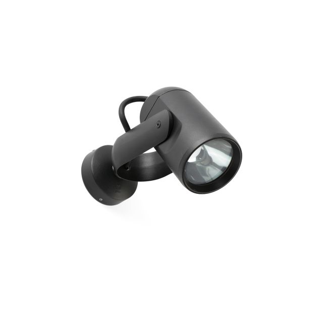 Faro Slot - applique d'extérieur - 20 x 7,7 x 7,7 cm - 13W LED inclus - IP65 - noir mat