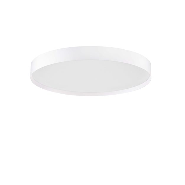 Nova Luce Roi - plafonnier - Ø 50 x 8,5 cm - 48W dimmable LED inclus - blanc sablé