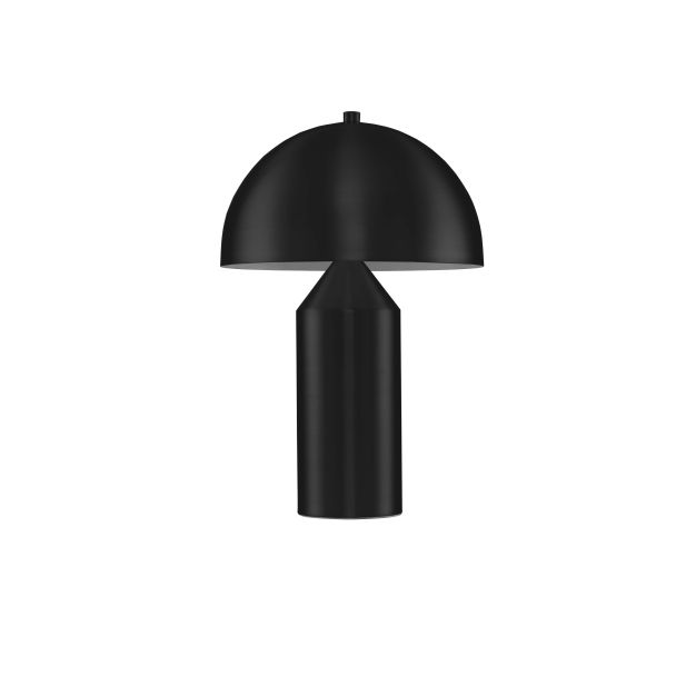 Nova Luce Bolt - lampe de table - Ø 25 x 41 cm - noir mat