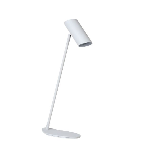 Lucide Hester - lampe de bureau - 12 x 28,5 x 54,5 cm - blanc