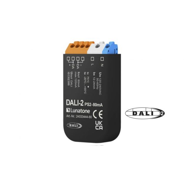 Lunatone DALI PS2 30mA - Module d'alimentation BUS DALI