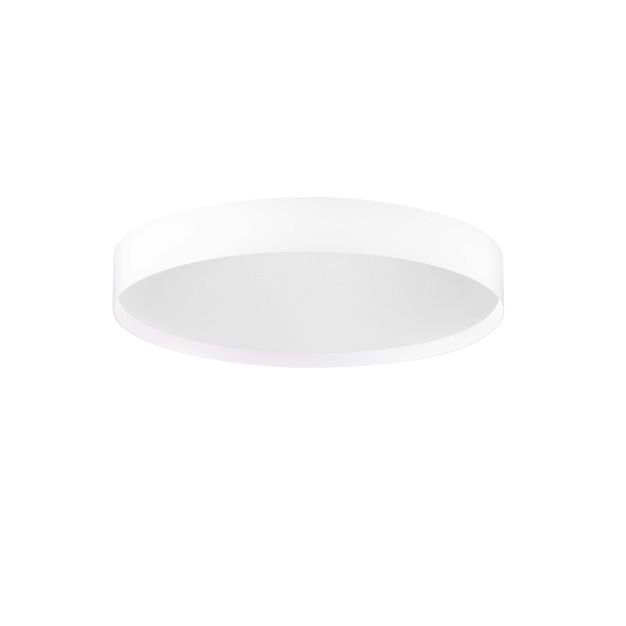 Nova Luce Roi - plafonnier - Ø 40 x 8,5 cm - 37W dimmable LED inclus - blanc sablé