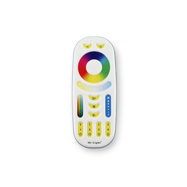 Télécommande KLUS 4 zones - Bandes LED RGB+CCT - blanc