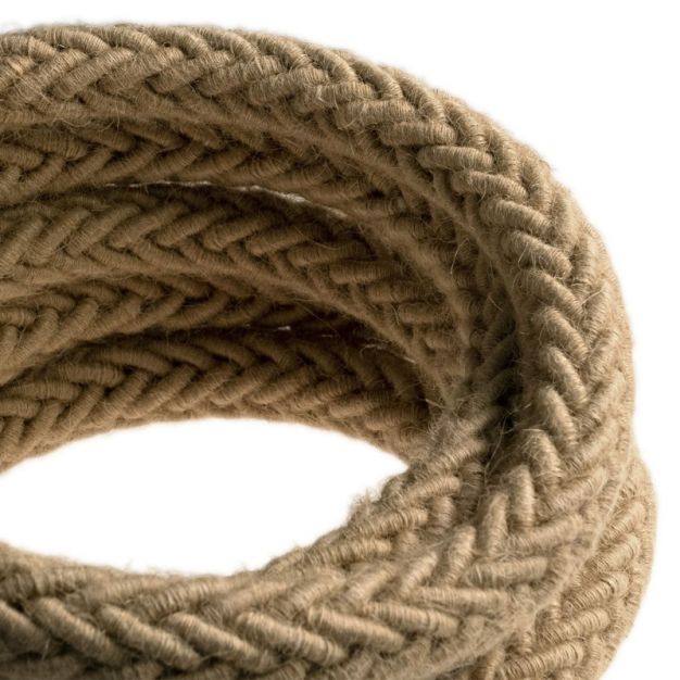 Creative Cables - Corde de jute - par 100 cm - marron