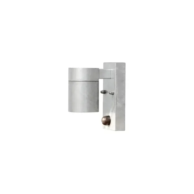 Konstsmide Modena Single - lampe murale extérieure avec capteur- 6,5 x 11 x 14 cm - IP44 - acier galvanisé
