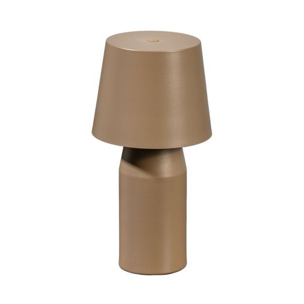 ETH Aron - lampe de table - Ø 11 x 26,9 cm - taupe