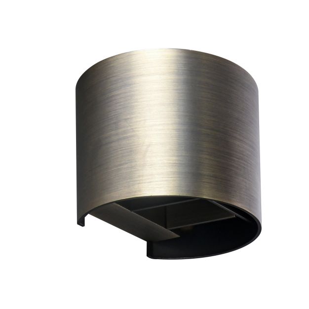 Artdelight Gyro - applique murale - 11,2 x 13 x 9,7 cm - bronze antique