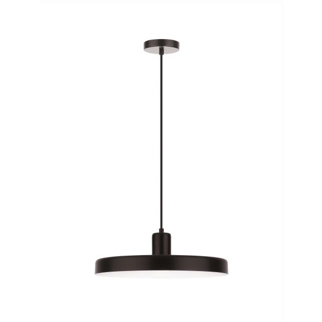 Nova Luce Chioto - lampe suspendue - Ø 36 x 120 cm - noir