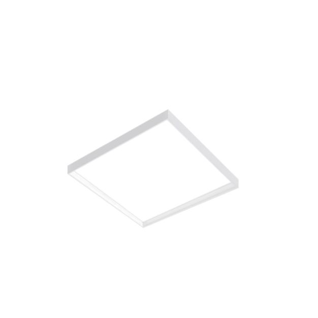 Century Italia P-Quadro Advance - plafonnier - 59,5 x 59,5 x 1 cm - 40W LED inclus - IP40 - blanc