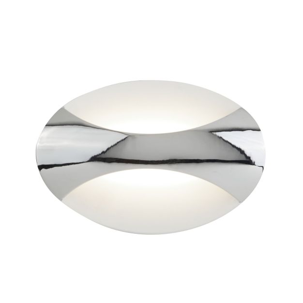 Searchlight Led Wall - applique murale - 21 x 14,5 cm - 6,5W LED inclus - chrome