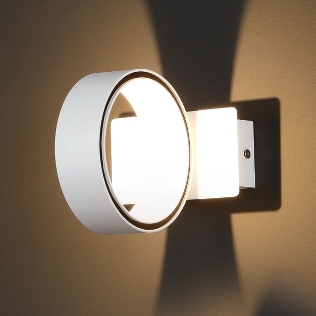 Maxlight Tokyo - applique murale - 12 x 16 x 7 cm - 4,5W LED inclus - blanc