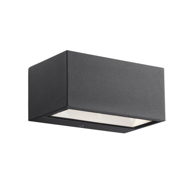 Nordlux Nene - applique murale extérieure - 14 x 6,4 cm - 6W LED inclus - IP54 - noir