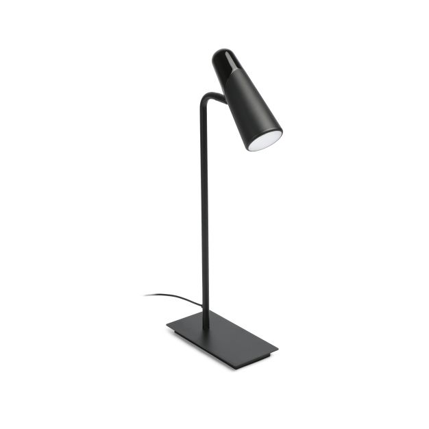 Faro Lao - lampe de table - 16 x 8 x 43 cm - 4W LED inclus - noir mat