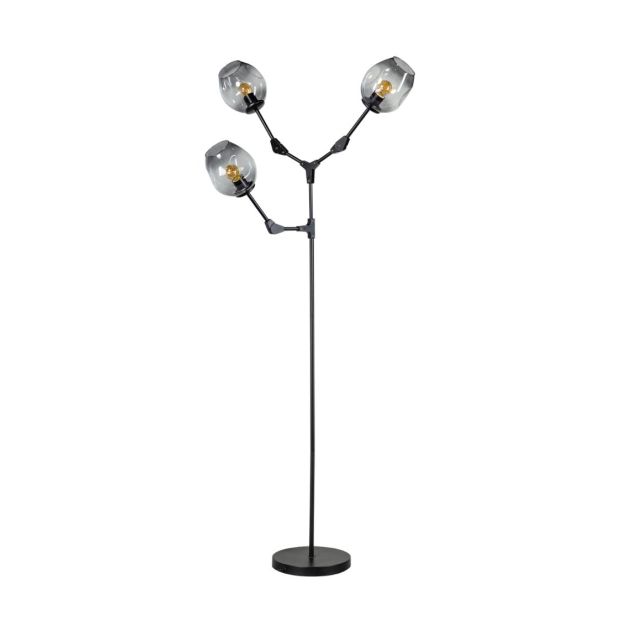 ETH Lime - lampadaire - 55 x 165 cm - noir