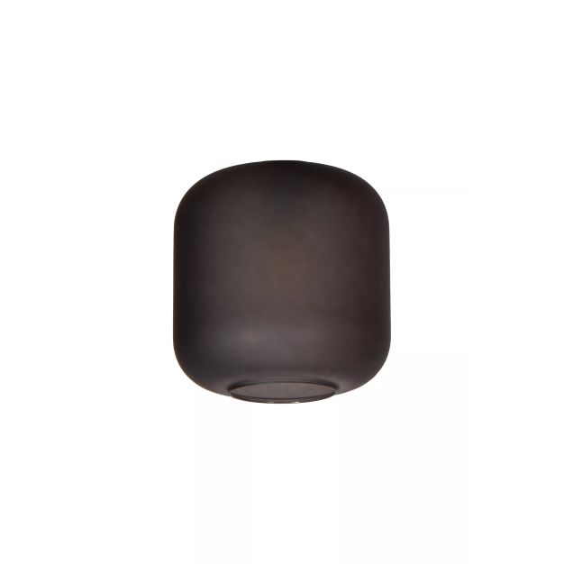 Lucide Eloise - abat-jour en verre - Ø 21 x 21 cm - noir
