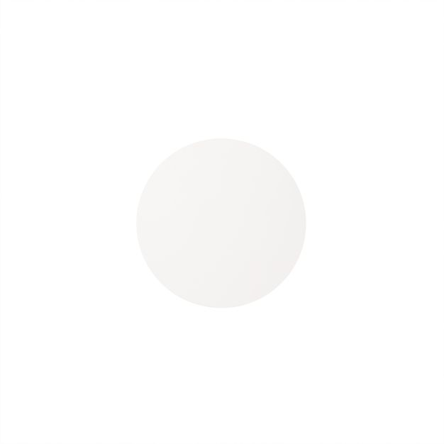 Faro Luna - applique murale - Ø 20 x 3,3 cm - 5W LED inclus - blanc mat