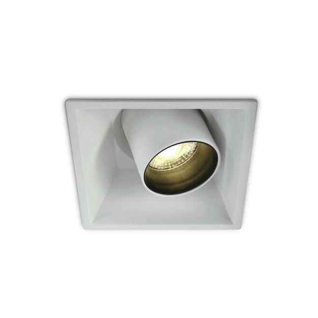 ONE Light Cylindres COB encastrés - spot encastré - 91 x 91 mm, 85 x 85 mm taille d'encastrement -11W LED inclus - blanc