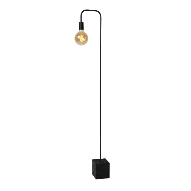 Lucide Lorin - lampadaire - 14 x 28 x 160 cm - noir