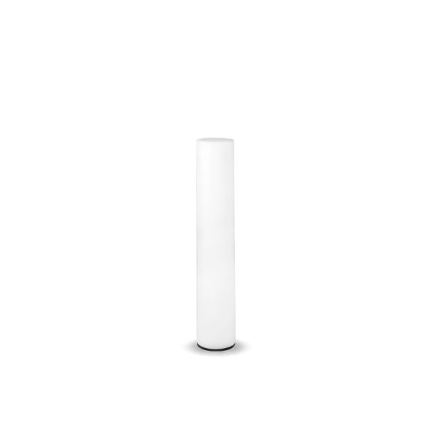 New Garden Fity 100 - lampadaire d'extérieur - Ø 19 x 100 cm - 14W LED inclus - IP65 - blanc - couleur de lumière blanc chaud
