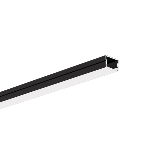 Klus Siler - profilé LED - 1,6 x 1,2 cm - noir