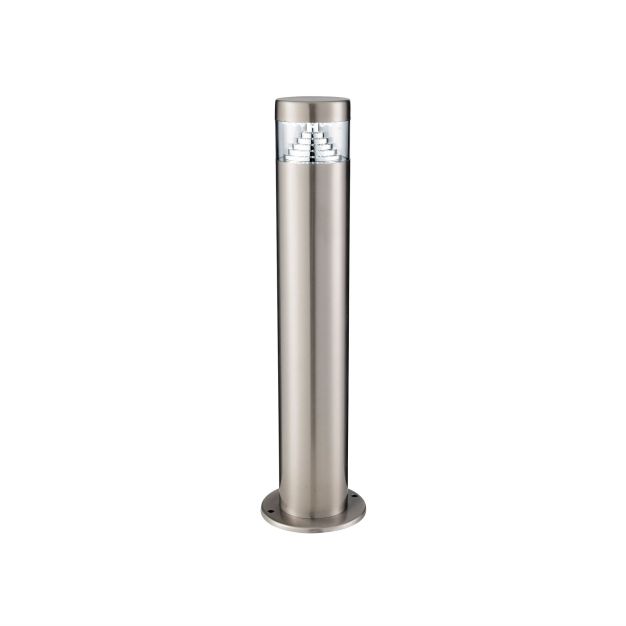 Searchlight Brooklyn - lampe de jardin - 45 cm -1,8W LED inclus - IP44 - argent satiné