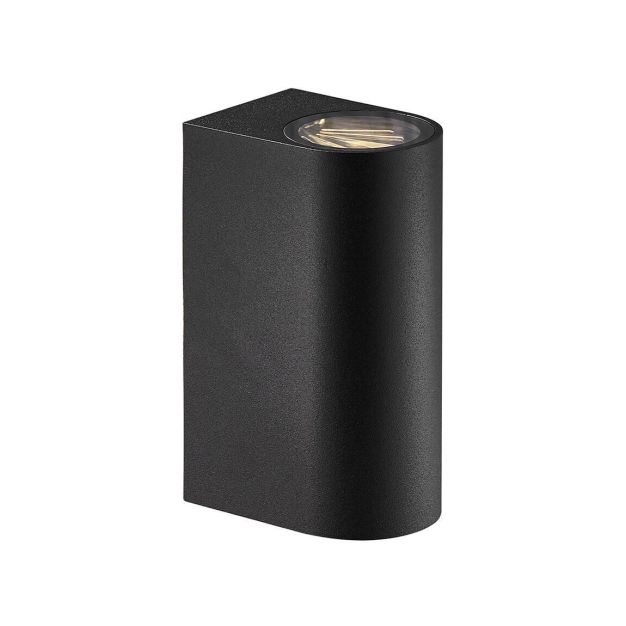 Nordlux Asbol - applique murale extérieure - 6,7 x 15 x 9,5 cm - 6,5W LED inclus - IP44 - noir