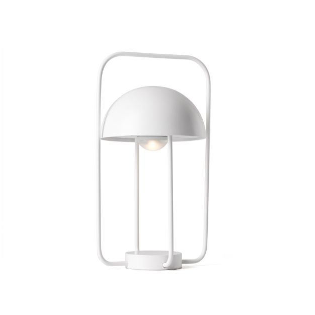 Faro Jellyfish - lampe portable - Ø 31 x 17 cm - 3W LED inclus - blanc mat
