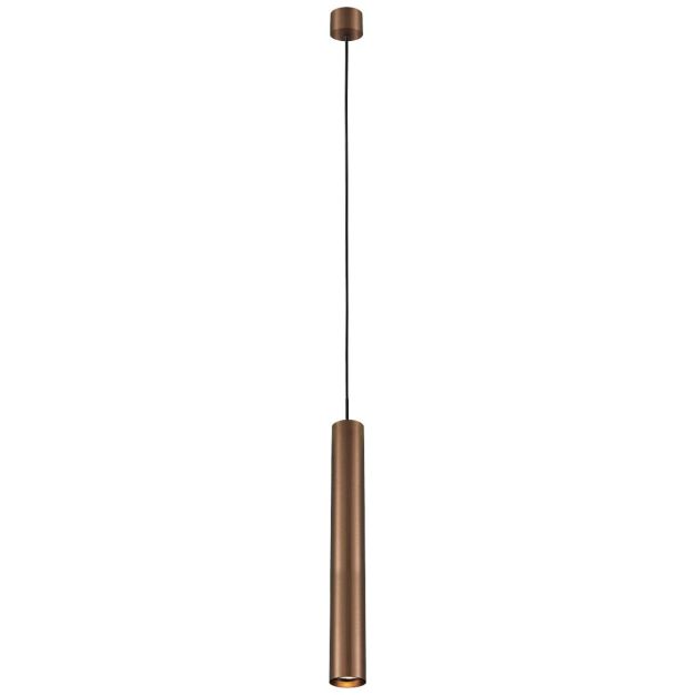 VK Lighting Edelle - suspension - Ø 5,6 x 203 cm - bronze