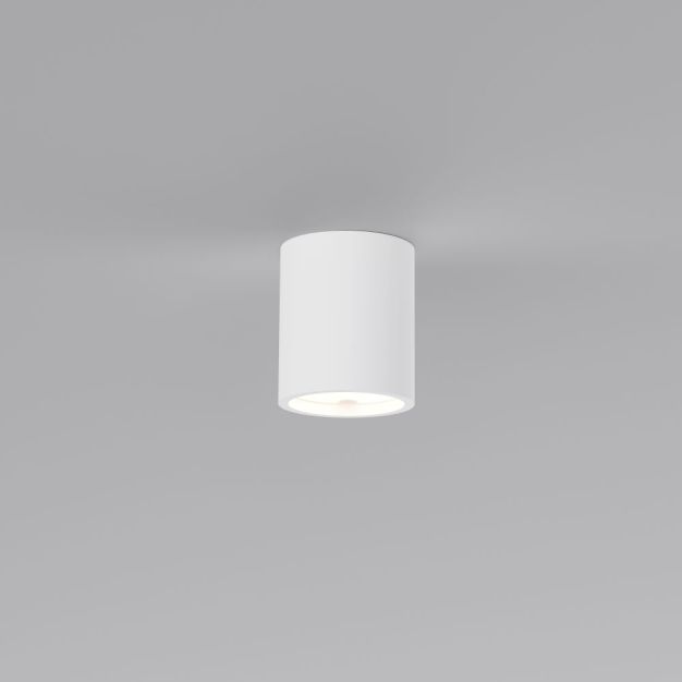 Artdelight Toulouse – plafonnier – Ø 11 x 13 cm – blanc lisse